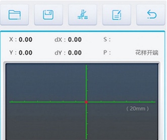 伍翔恒信特種縫紉機電控系統界面設計